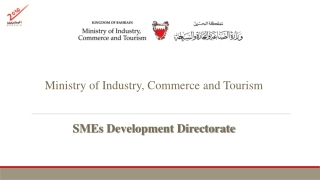 Ministry of Industry, Commerce and Tourism SMEs Development Directorate
