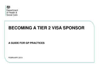 BECOMING A TIER 2 VISA SPONSOR