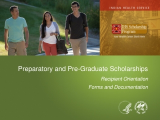 Preparatory and Pre-Graduate Scholarships