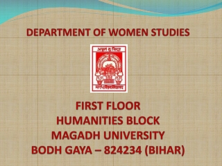 Dr. Nibha Singh Professor &amp; Head P.G. Dept. of English &amp; Research Centre Director