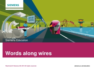 Words along wires