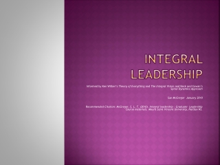 Integral Leadership