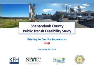 Shenandoah County Public Transit Feasibility Study