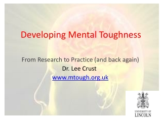 Developing Mental Toughness