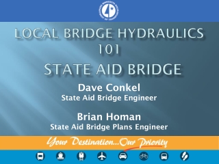 Local bridge Hydraulics 101