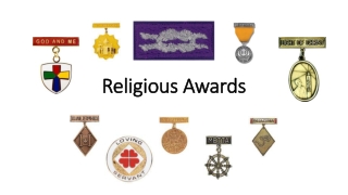 Religious Awards