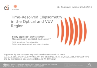 ELI Summer School 28.8.2019