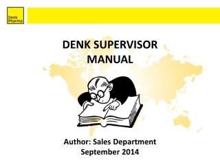 DENK SUPERVISOR MANUAL