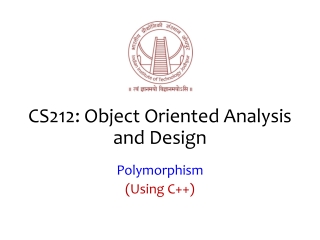 CS212: Object Oriented Analysis and Design