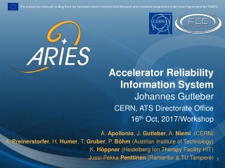 Accelerator Reliability Information System