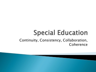 Special Education