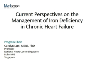 Current Perspectives on the Management of Iron Deficiency in Chronic Heart Failure