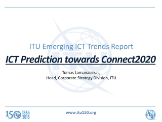 ITU Emerging ICT Trends Report