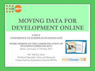 MOVING DATA FOR DEVELOPMENT ONLINE