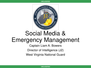 Social Media &amp; Emergency Management