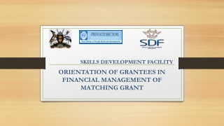 SKILLS DEVELOPMENT FACILITY