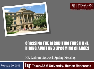 Texas A&amp;M University, Human Resources