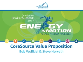 CoreSource Value Proposition