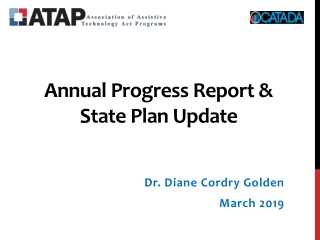 Annual Progress Report &amp; State Plan Update