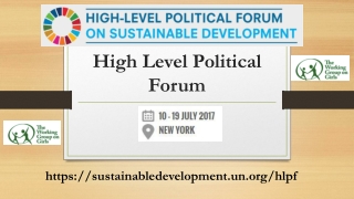 High Level Political Forum