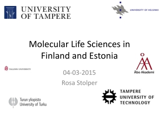 Molecular Life Sciences in Finland and Estonia