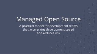 Managed Open Source