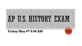 AP U.S. History Exam
