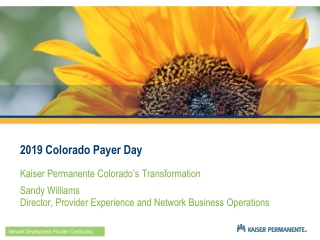 2019 Colorado Payer Day