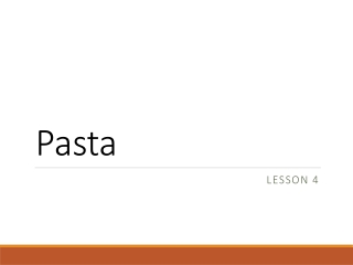 Pasta