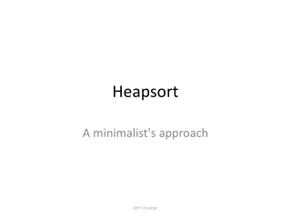 Heapsort