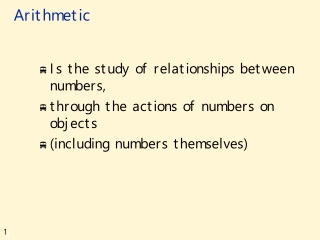 Arithmetic