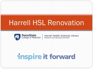 Harrell HSL Renovation