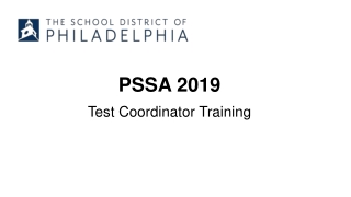 Test Coordinator Training