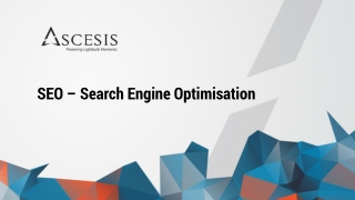 SEO – Search Engine Optimisation