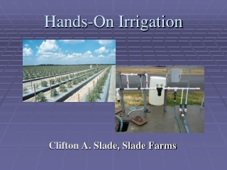 Hands-On Irrigation