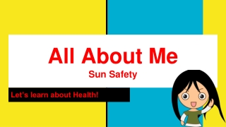 All About Me Sun Safety