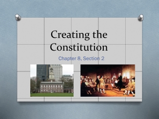 Creating the Constitution