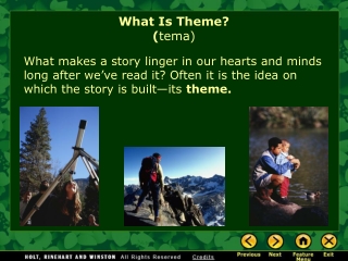 What Is Theme? ( tema)