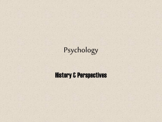 Psychology