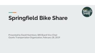 Springfield Bike Share