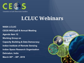 LCLUC Webinars