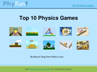 Top 10 Physics Games