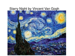 Starry Night by Vincent Van Gogh