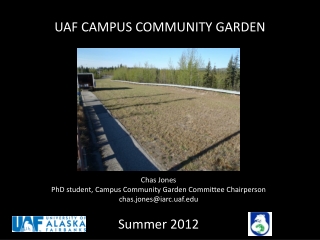 UAF CAMPUS COMMUNITY GARDEN