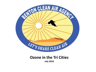 Ozone in the Tri Cities July 2018