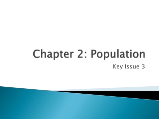 Chapter 2: Population