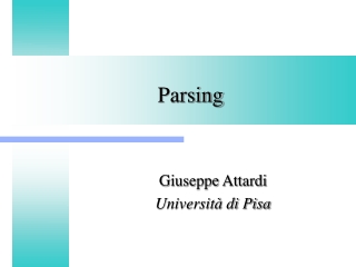 Parsing