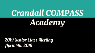 Crandall COMPASS Academy