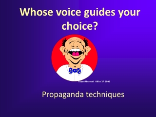 Propaganda techniques