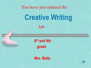 Creative Writing